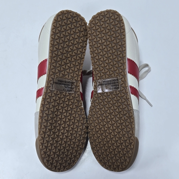 DV by Dolce Vita Rascal T-Toe Red and Cream Sneakers Size 7 1/2 7.5 - Picture 9 of 10